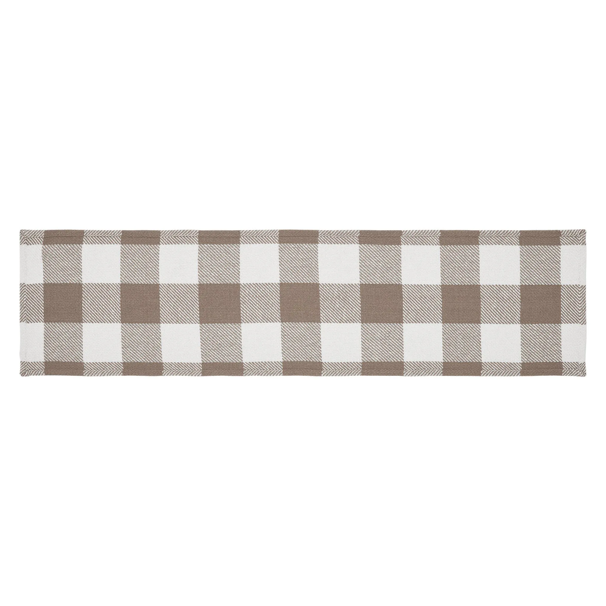 Annie Buffalo Check Portabella Runner 8x24