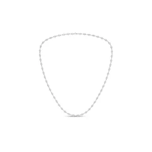 Bezel Set Diamond Tennis Necklace