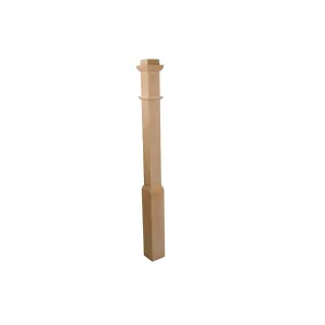 bingltd - 5.5" x 56" Unfinished Red Oak Newel Post (SP4175-RO-UNF)