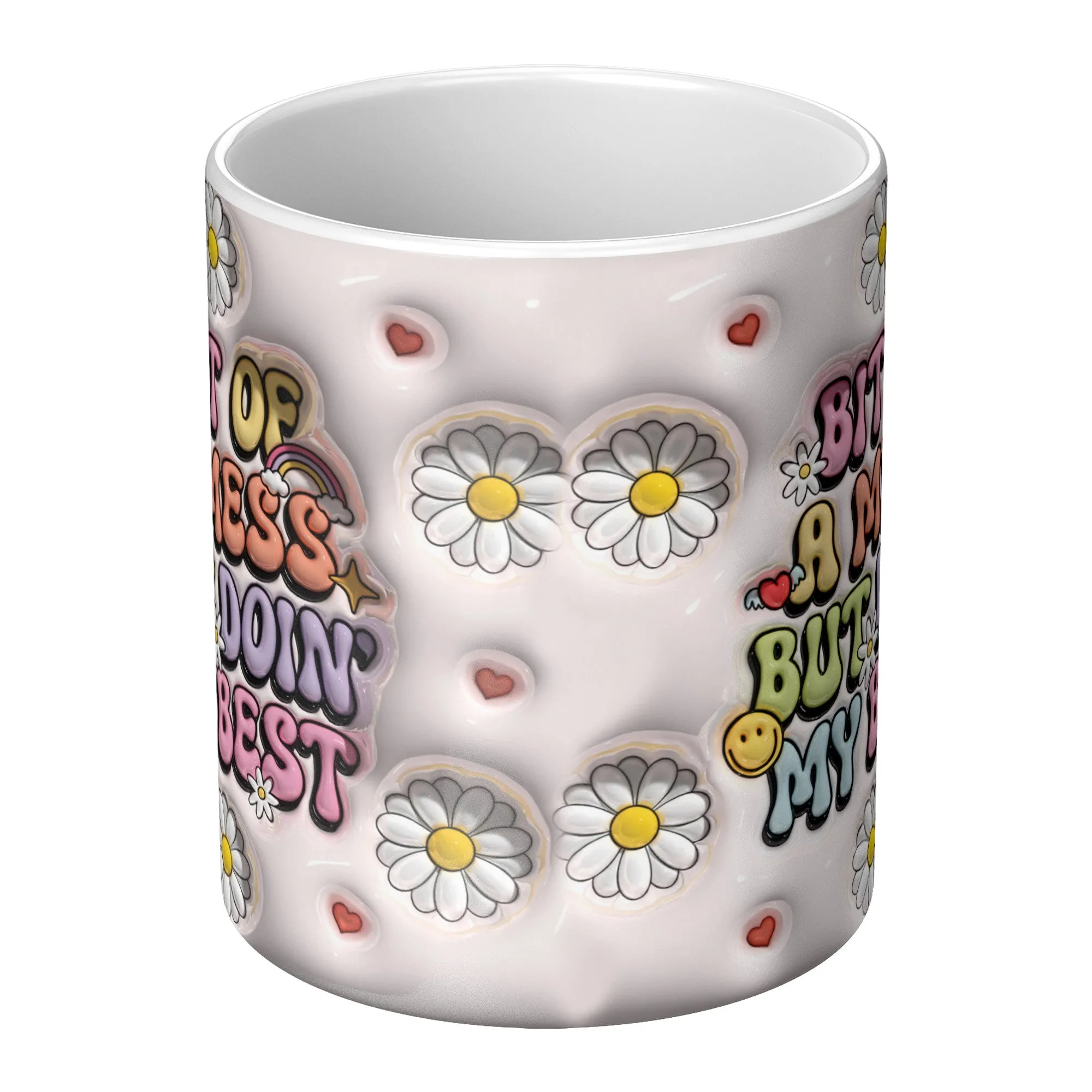 Bit of A Mess 3D Mug 11oz