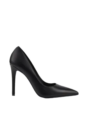 Circa Stiletto Pumps - Black Leather