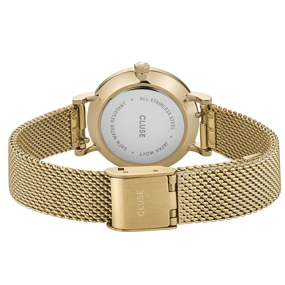 Cluse CW0101211001 Gold Tone Mesh Womens Watch