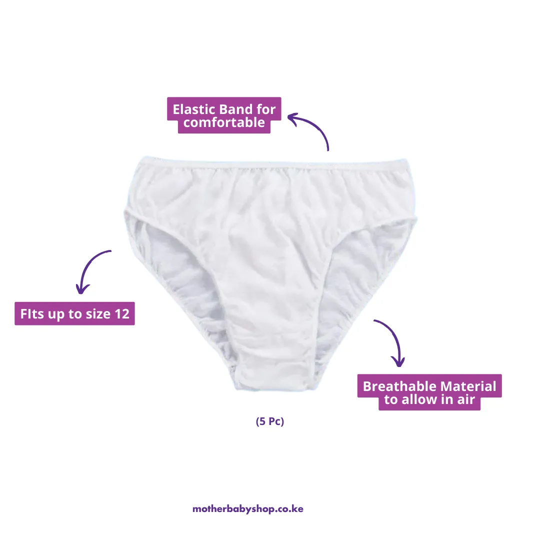 Disposable Panties - 5 Pack