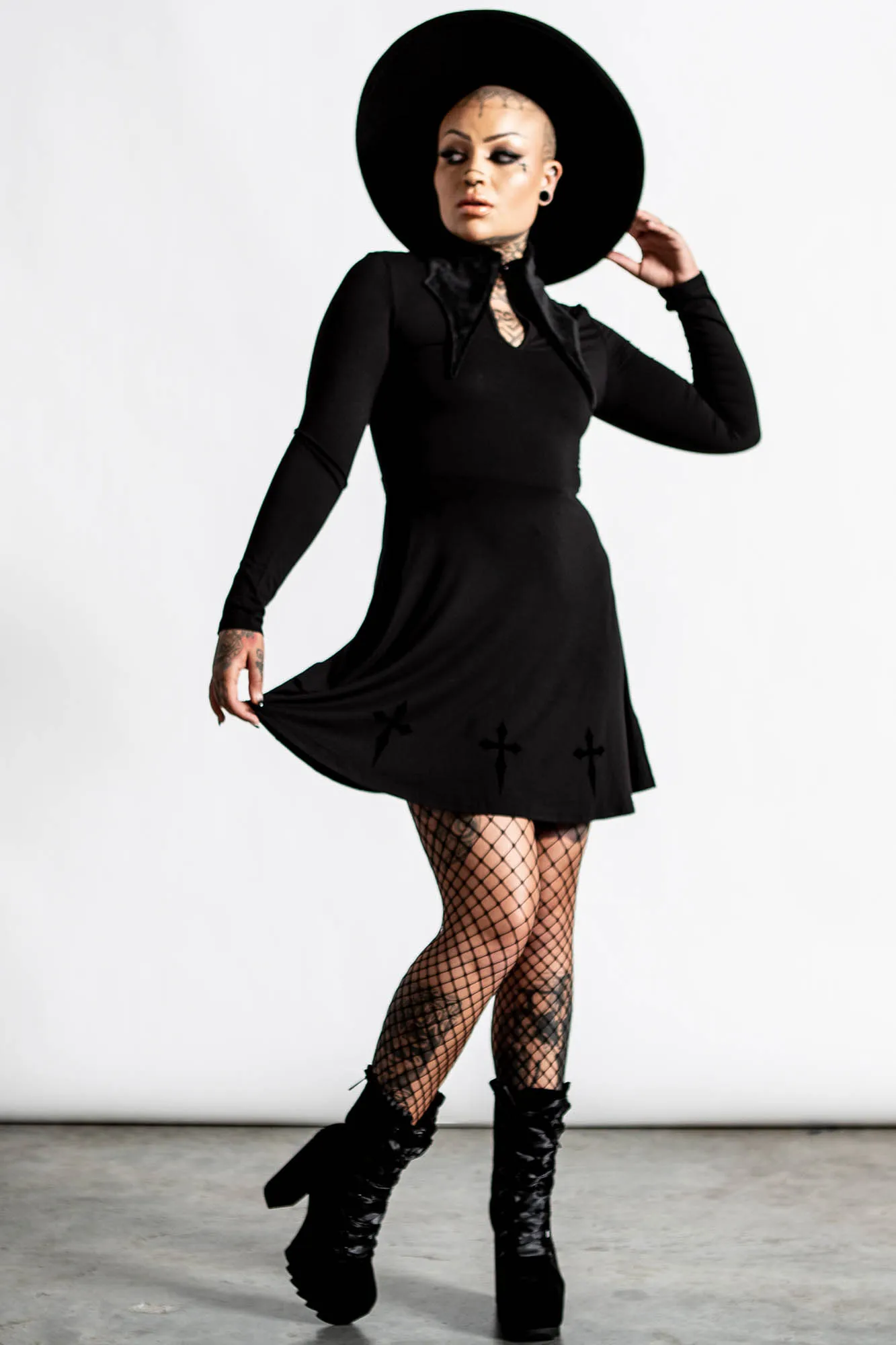 Elissabat Collar Dress