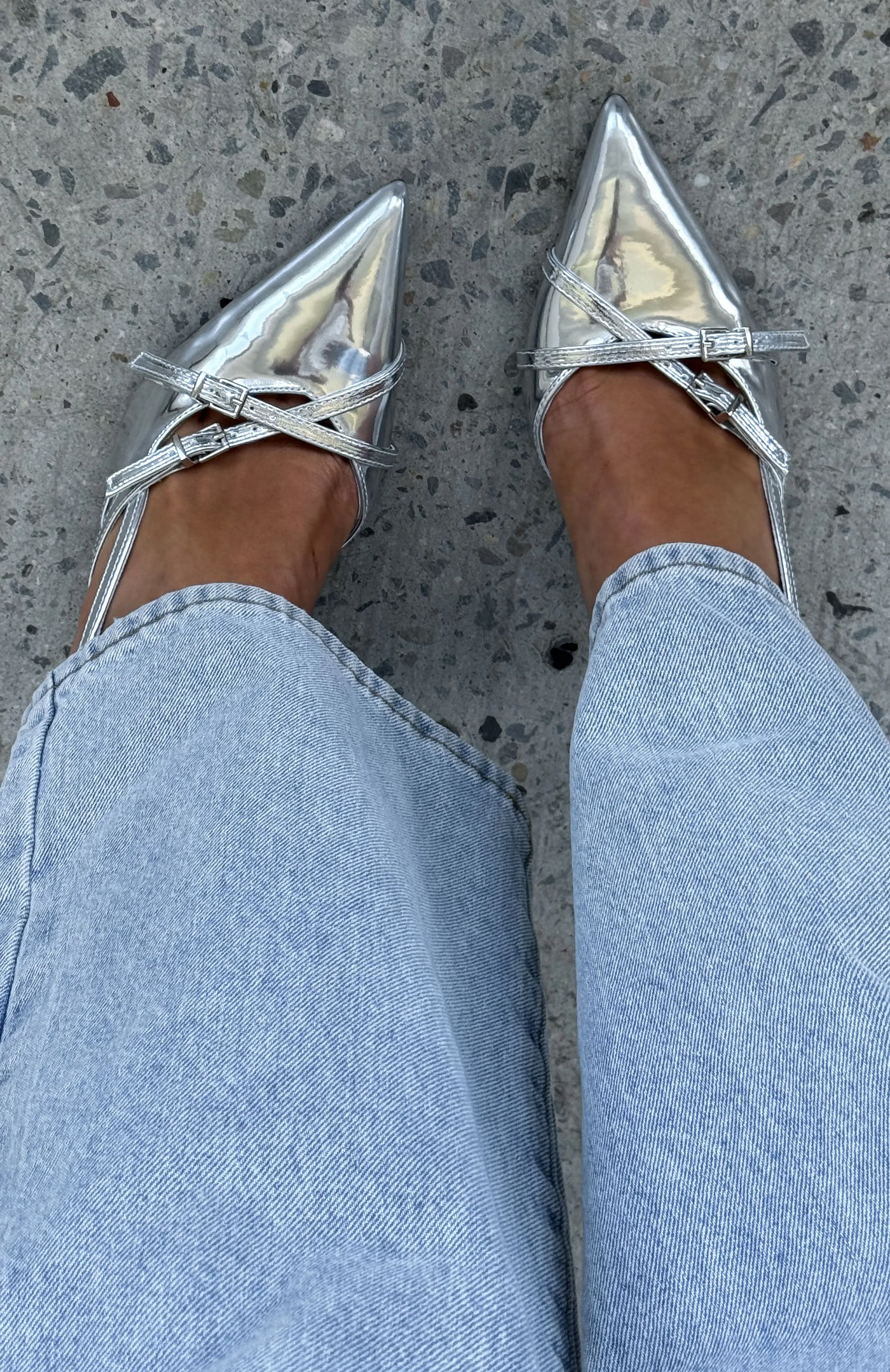 End Game Heels Silver