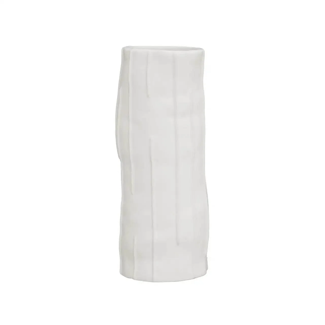 Fara White Vase - Small