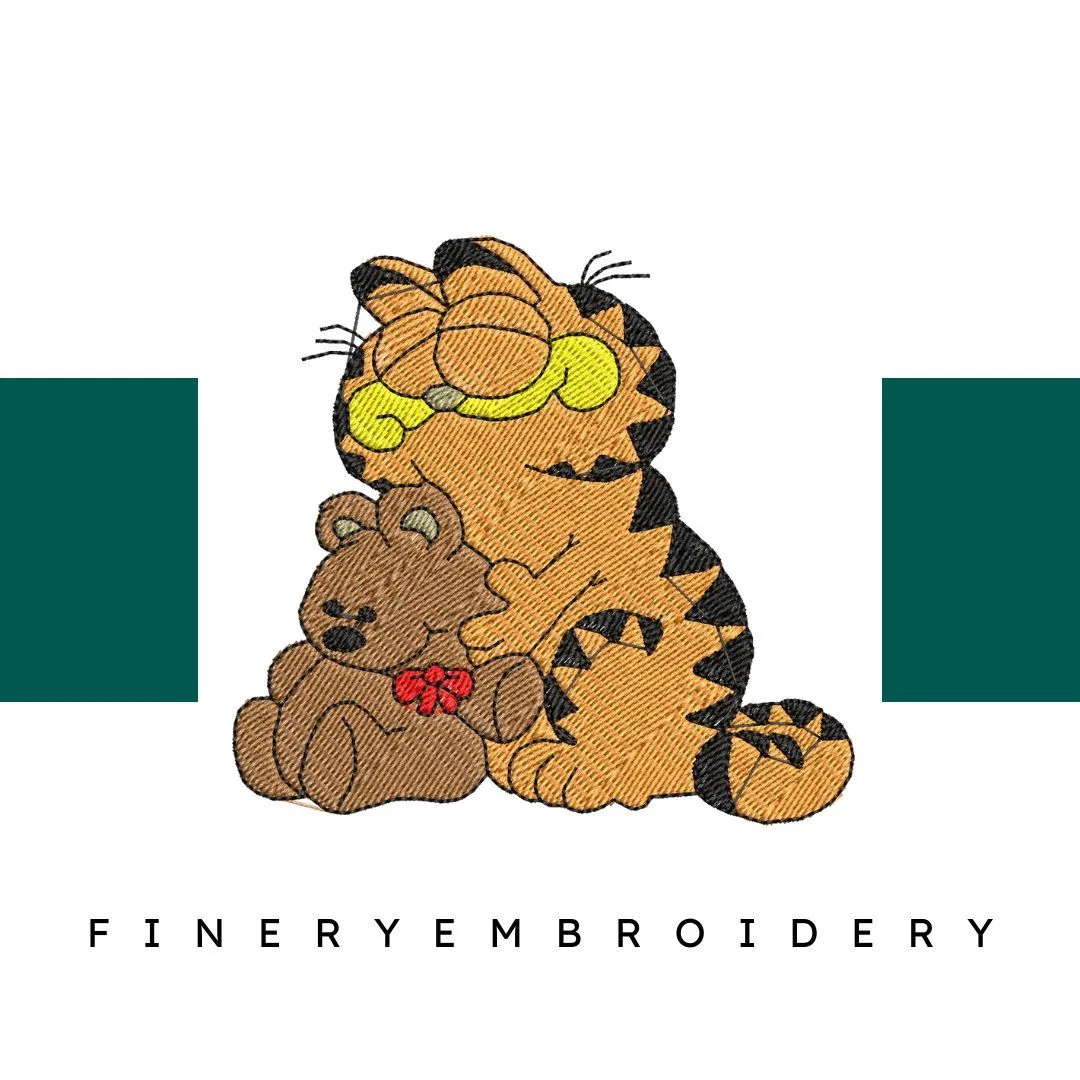 Garfield 30 - Embroidery Design