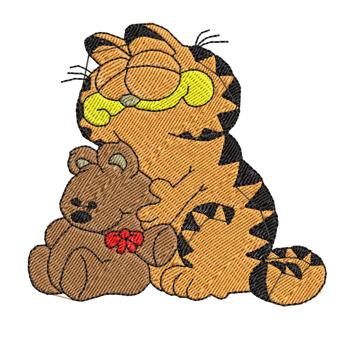 Garfield 30 - Embroidery Design