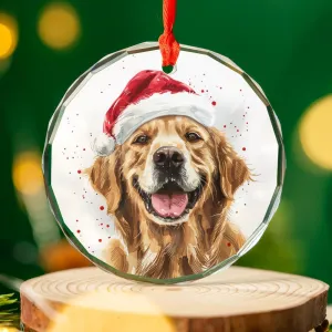 Golden-Retreiver-1 Christmas Ornament