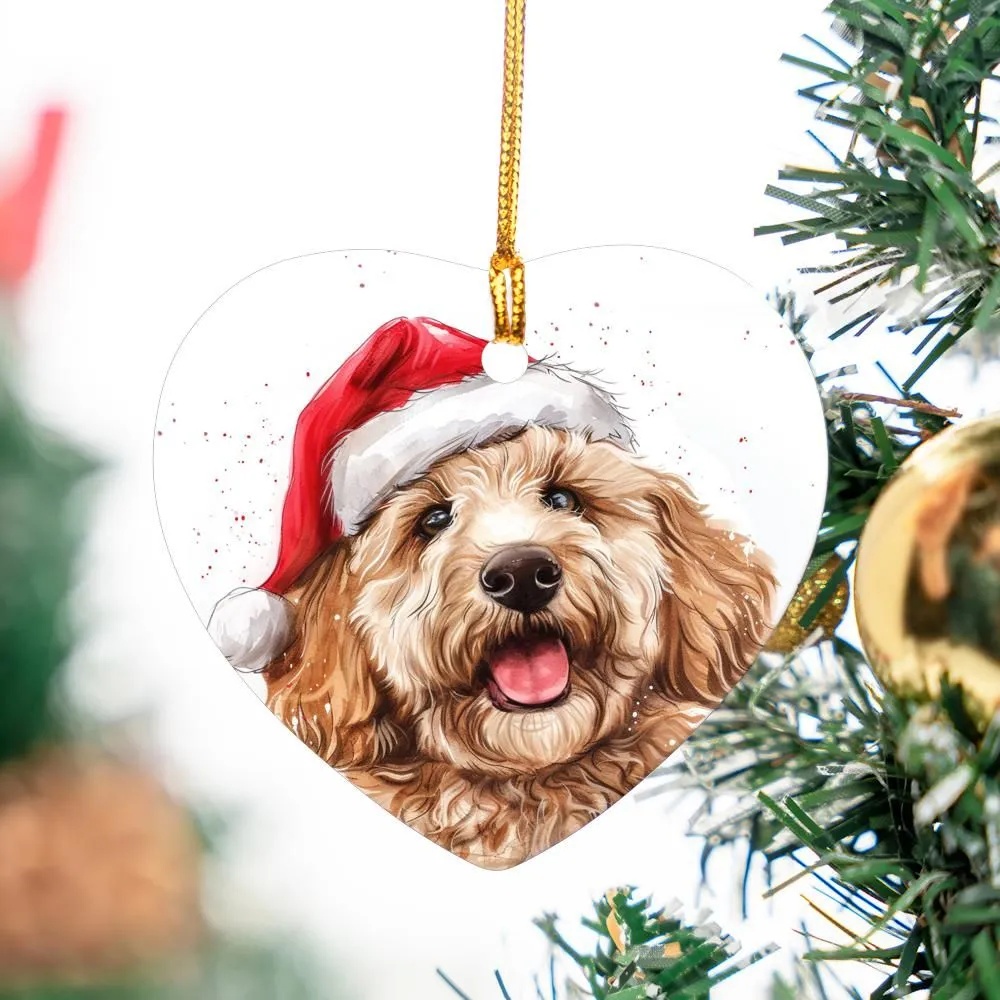 Goldendoodle-1 (1) Christmas Ornament