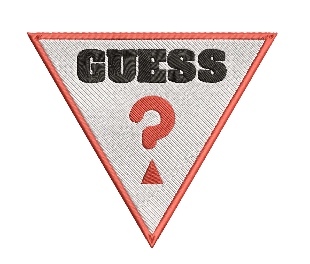 Guess Logo 3 Embroidery Design