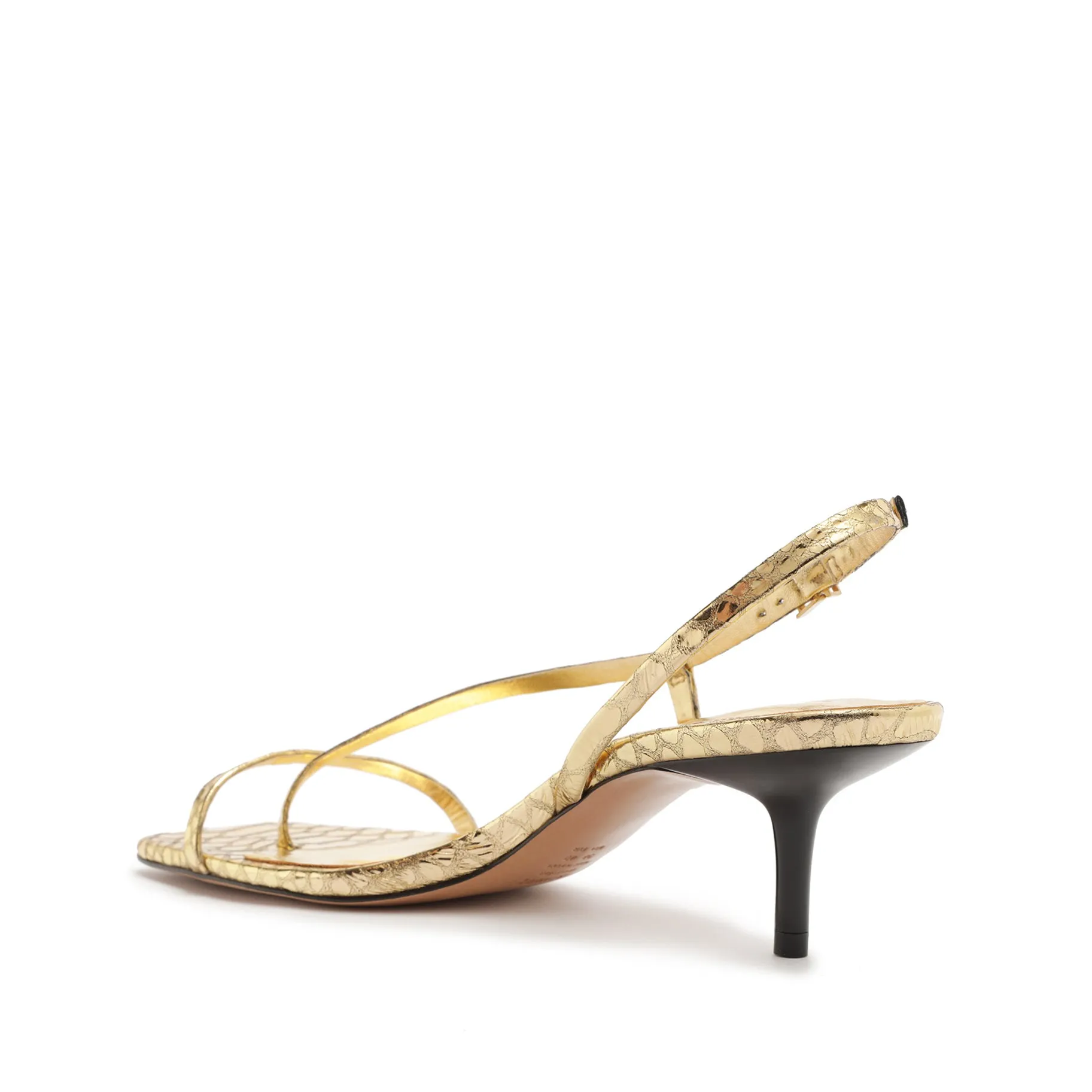 Heloise Metallic Leather Sandal