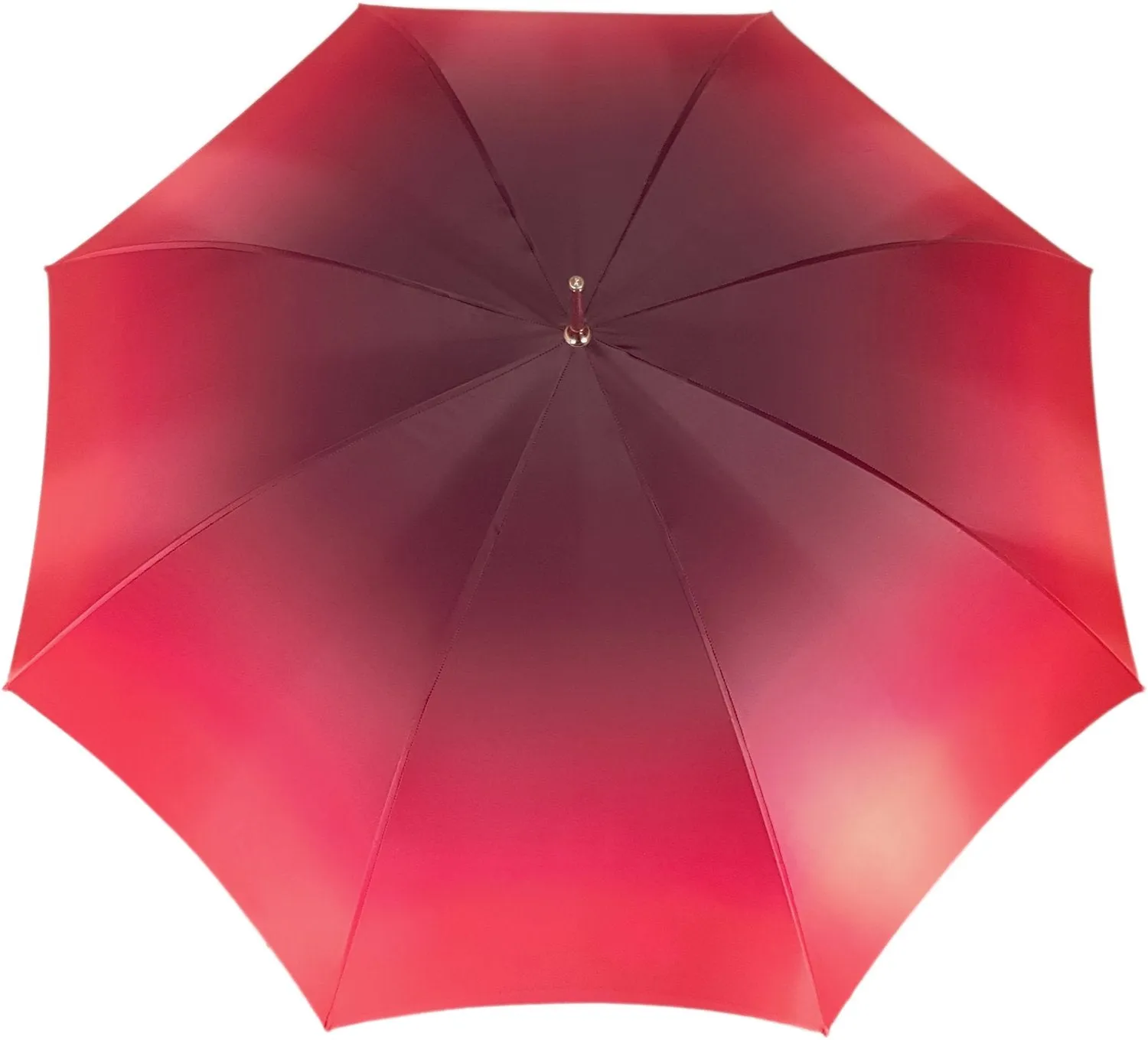 Lovely Red Shade Umbrella, New Flowered Exclusive By il Marchesato