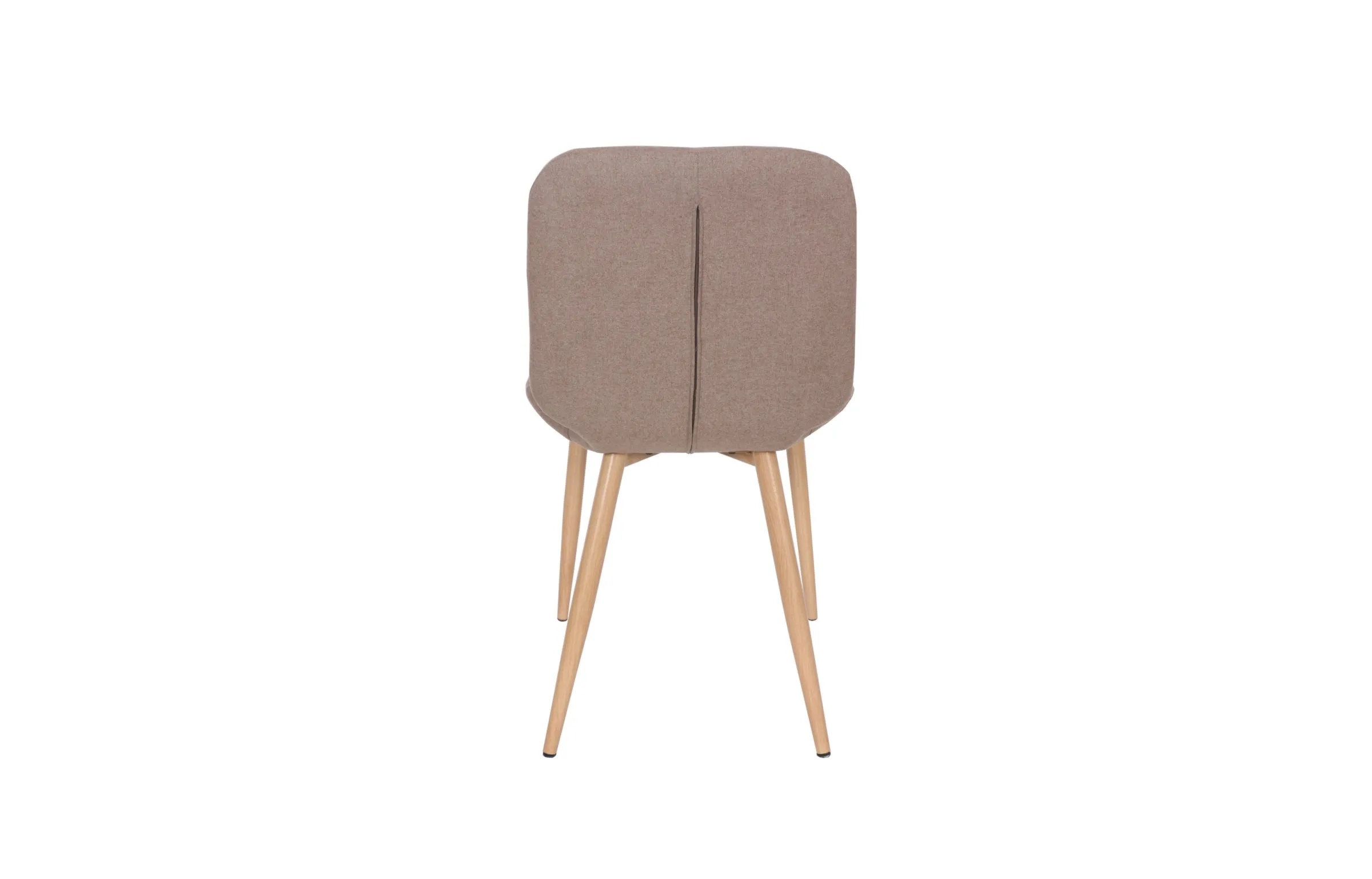 Modern Match Dining Chair in Light Beige