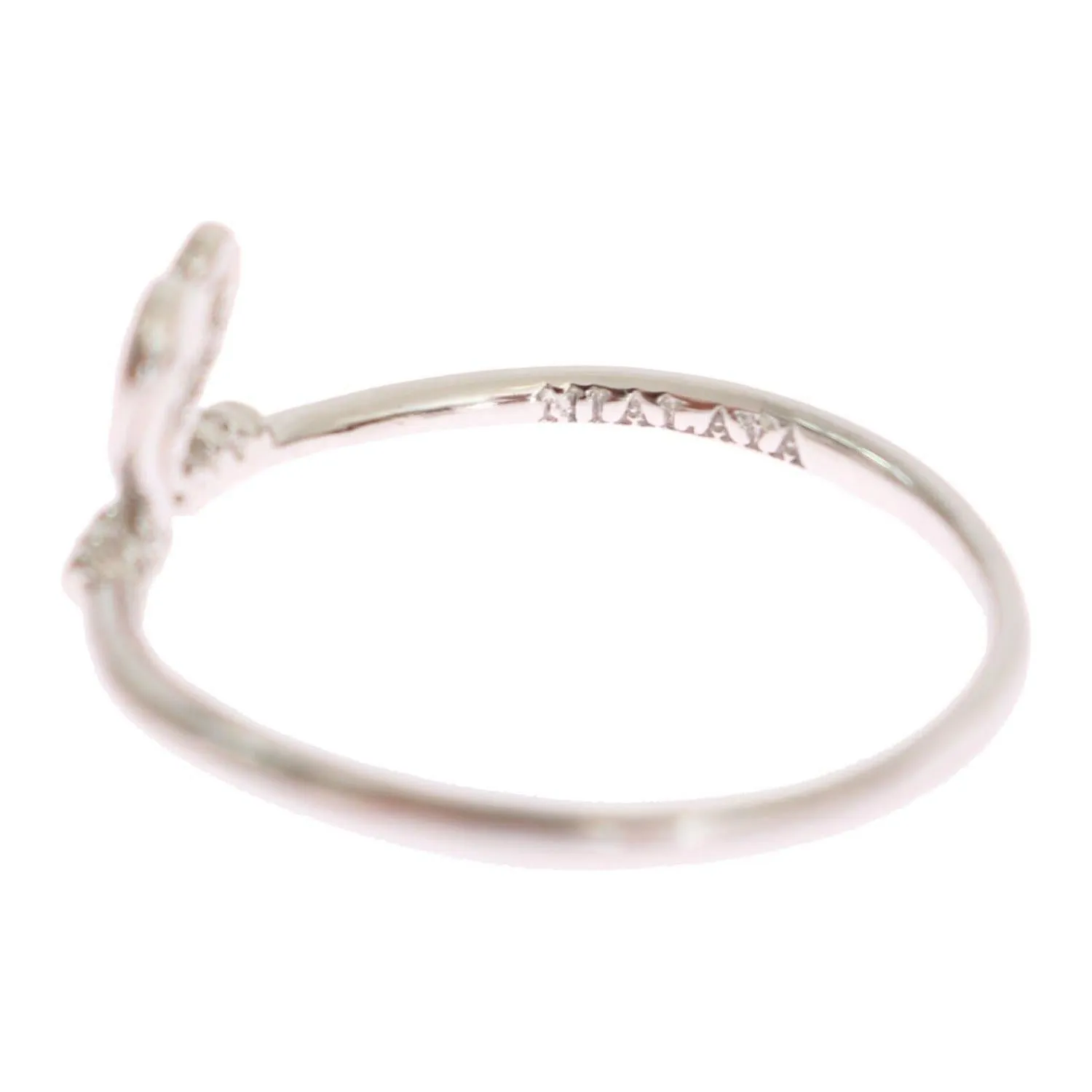 Nialaya Chic Silver Statement Ring