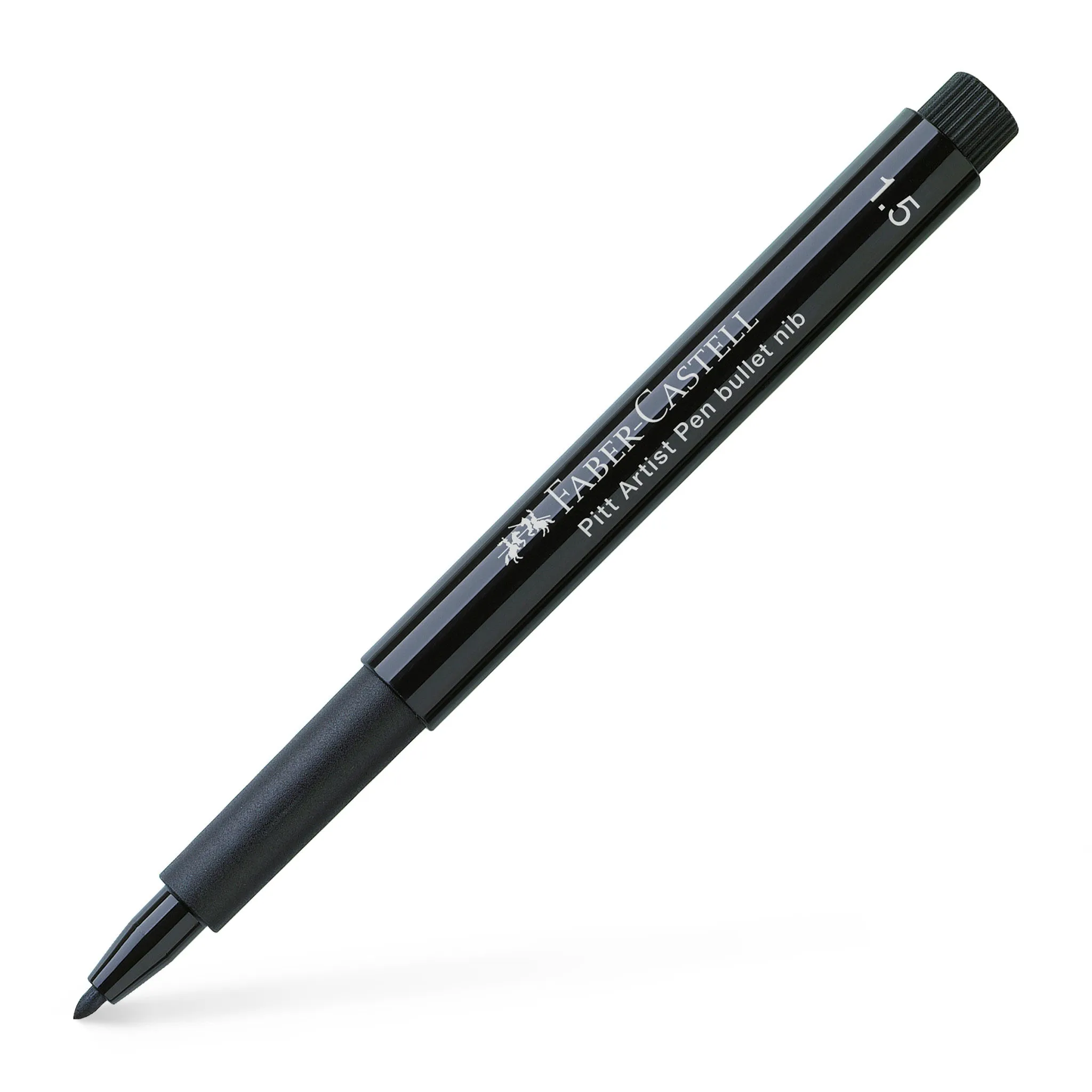 Pitt Artist Pen, #199 Black (1.5, B, C, FM) - #167153