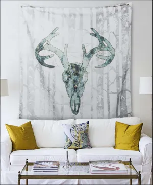 Printed Non-Woven Indoor Wall Tapestry w/Your Art