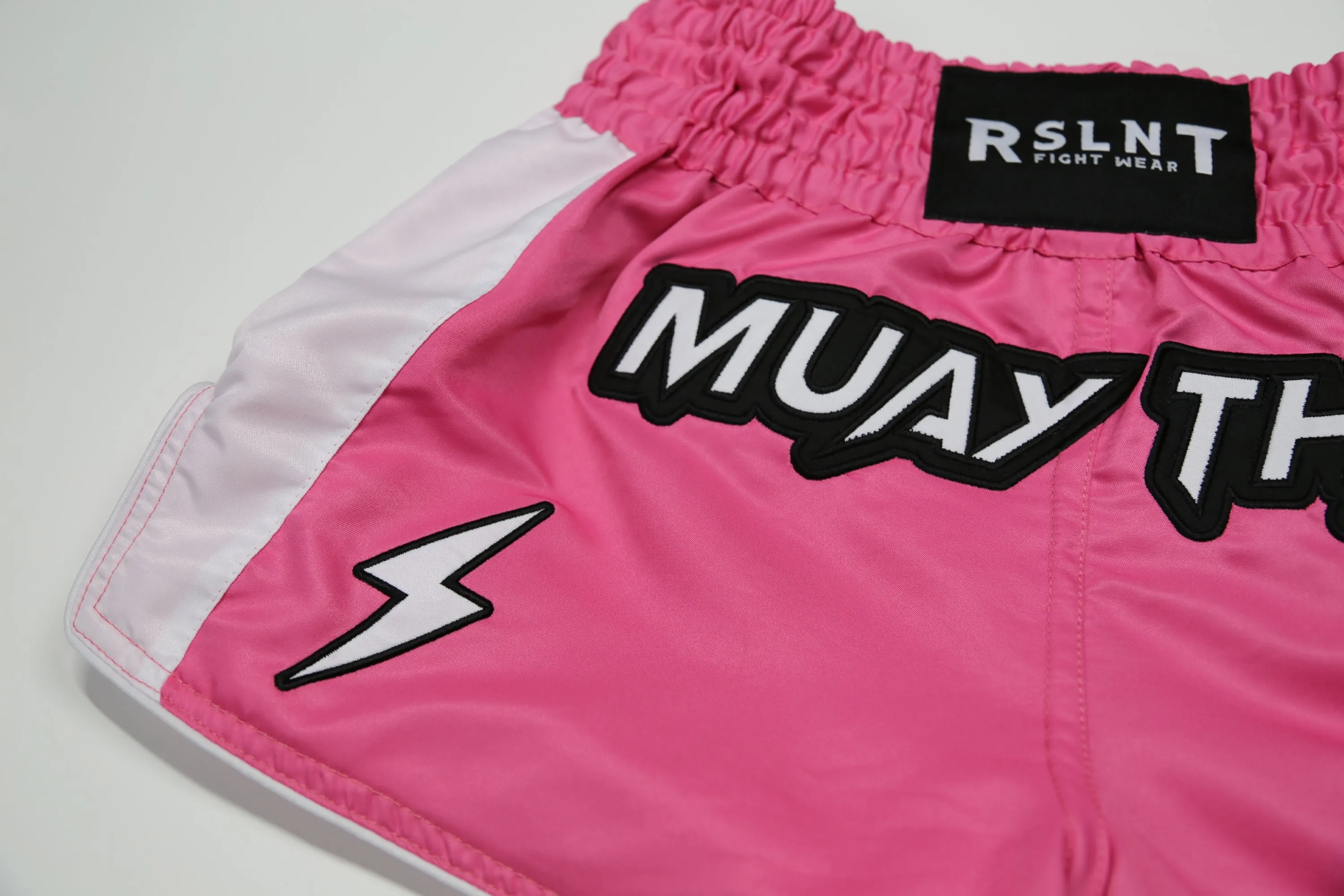 "Pink Lightning" Muay Thai Shorts