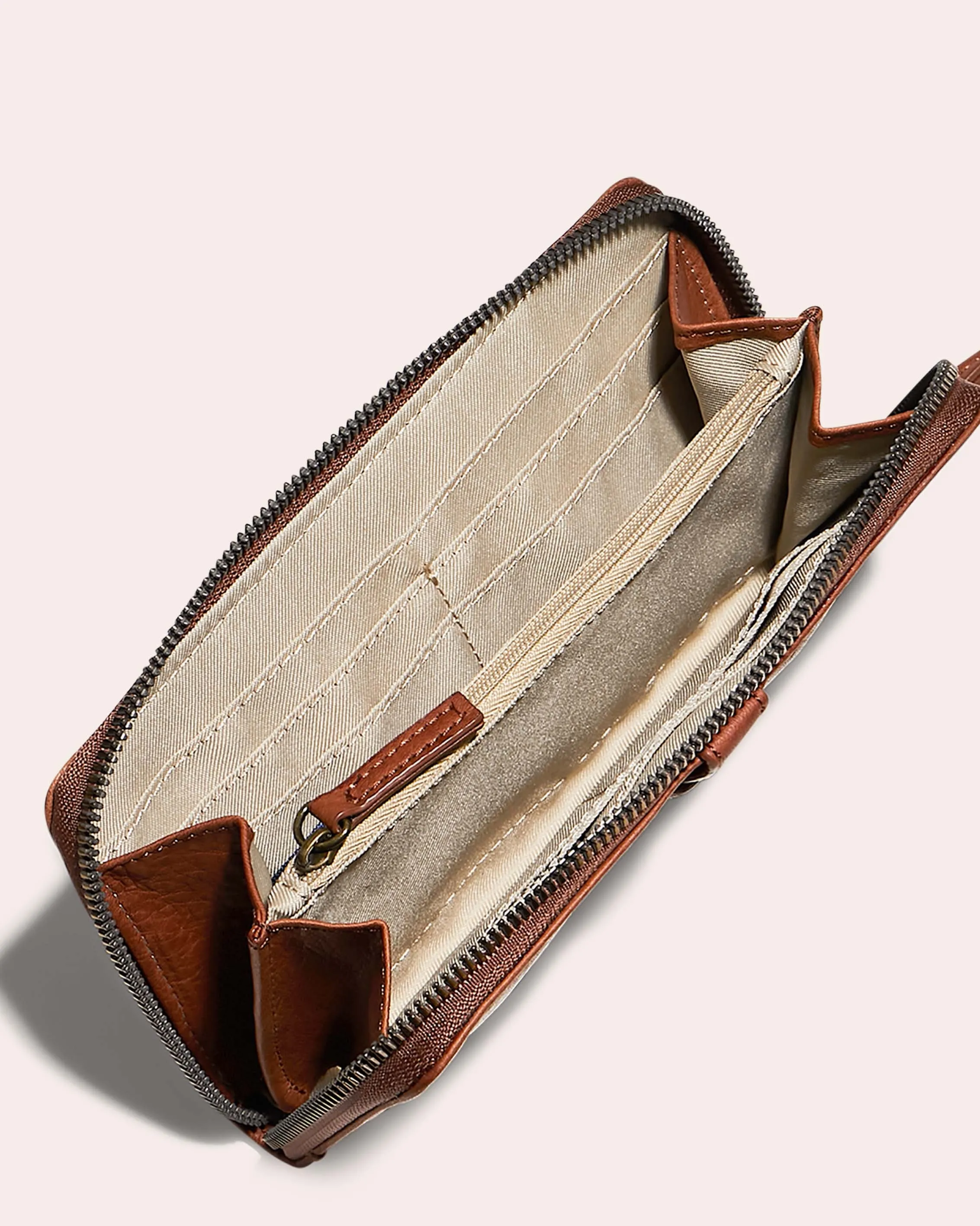 Rye Large Zip Around Wallet