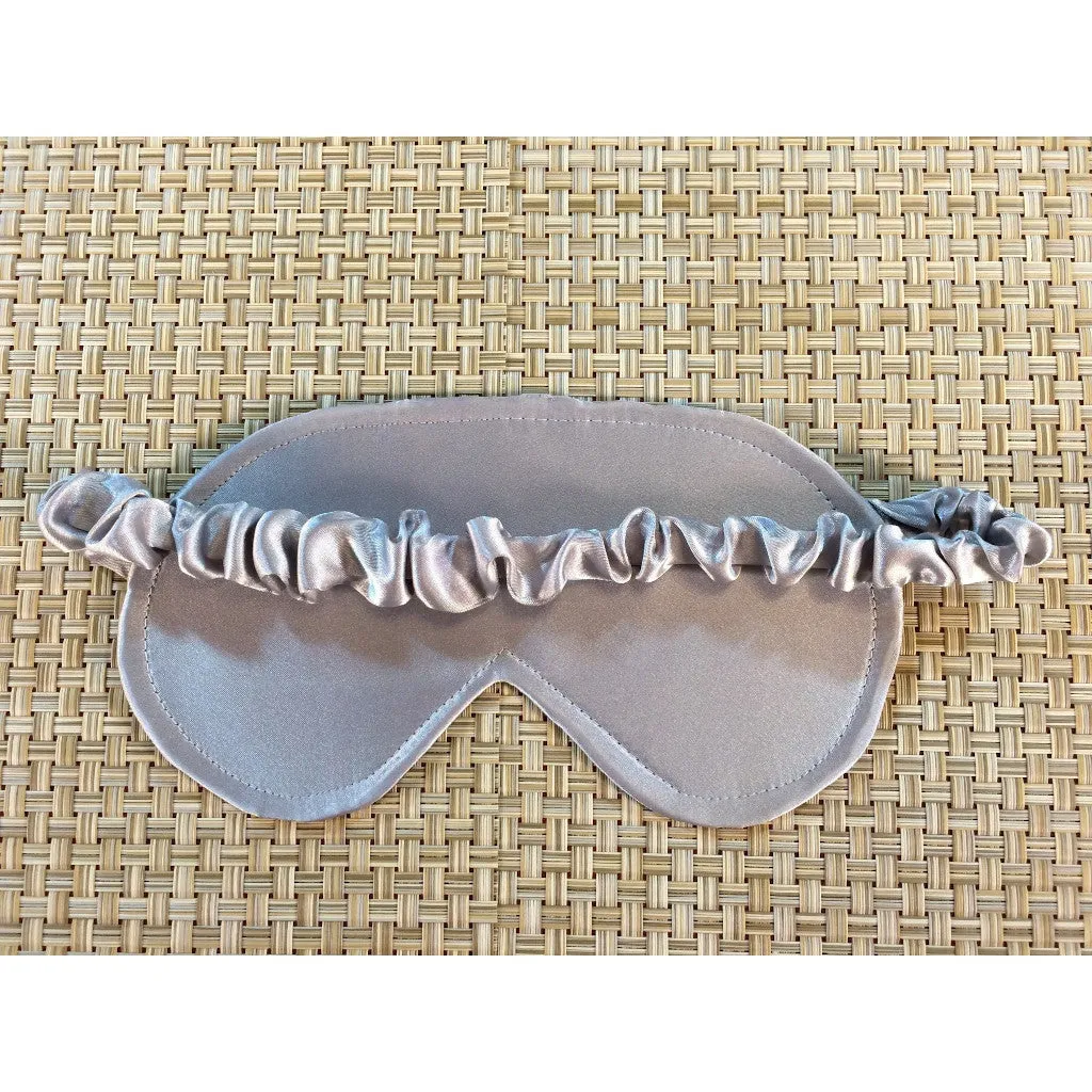 Satin Silver Eye Mask, The Perfect Bridesmaids and Maid of Honor Gift