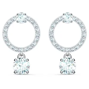 SWAROVSKI Attract Circular Earrings - White #5563278