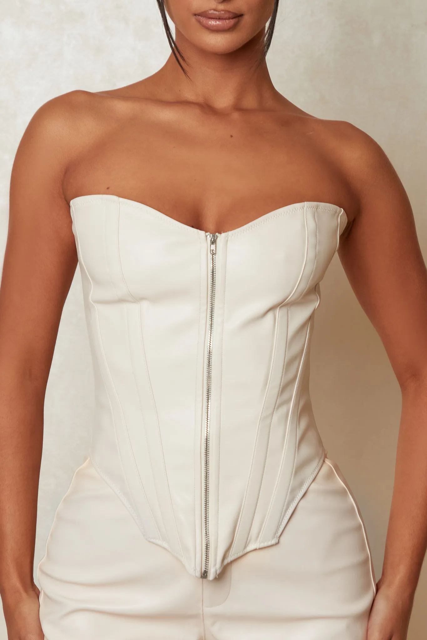 The Cinch Corset - Cream