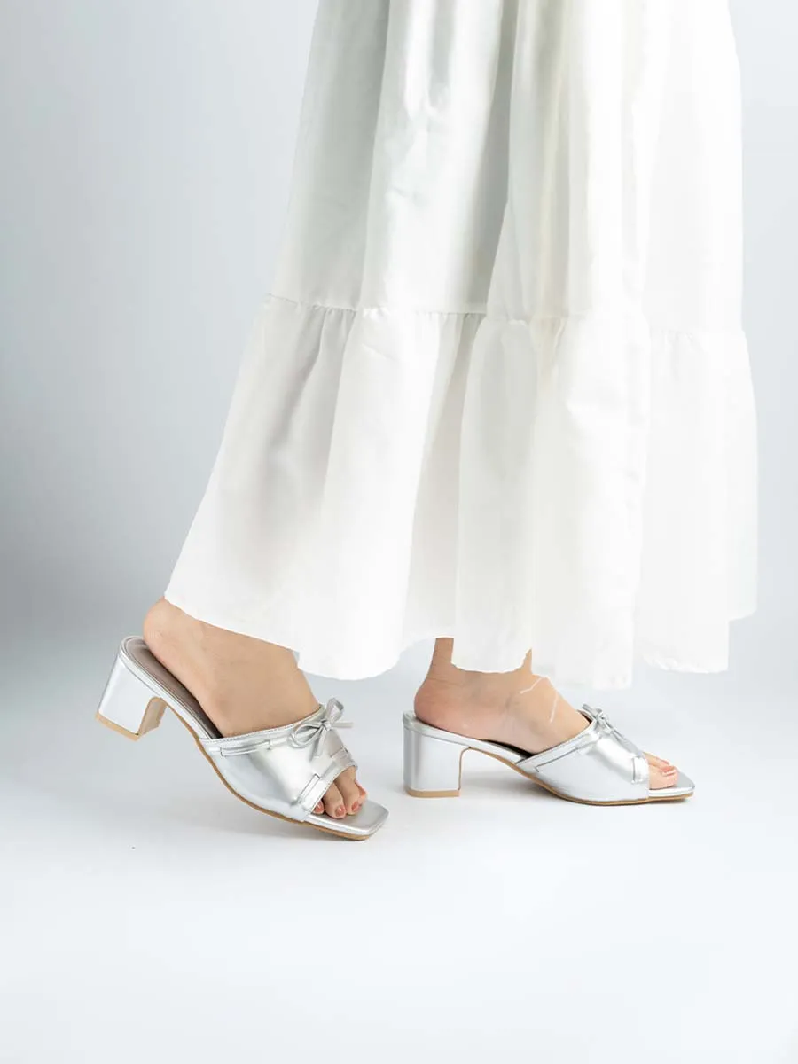 Veronica Ribbon Mules