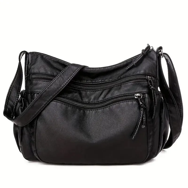 Vintage Chic Style Crossbody Shoulder Bag